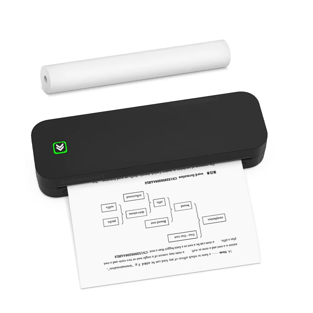 LibrePrint – Imprimante Portable A4 Sans Encre | Bluetooth, USB & Application Mobile | Impression PDF, Word, Excel, Photos